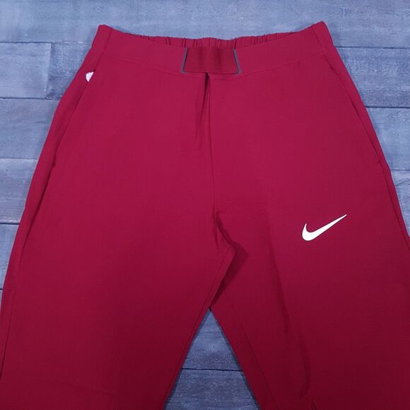 NIKE Pro Elite Track & Field Running Podium‎ Pants Men's Size XL Burgundy Red - Picture 3 of 7